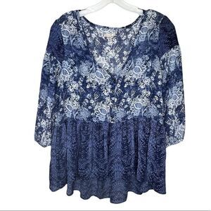 Ecote Blue Top